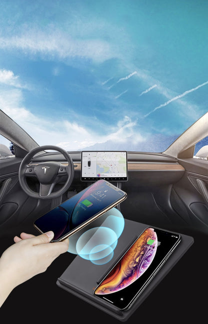 Flag Village Auto Tools Tesla applicable car wireless charger
