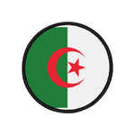 Flag Village Algeria Flag Embroidery Iron-On Patches