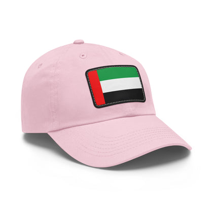 Flag Village United Arab Emirates Flag Hat Cap with Leather Patch