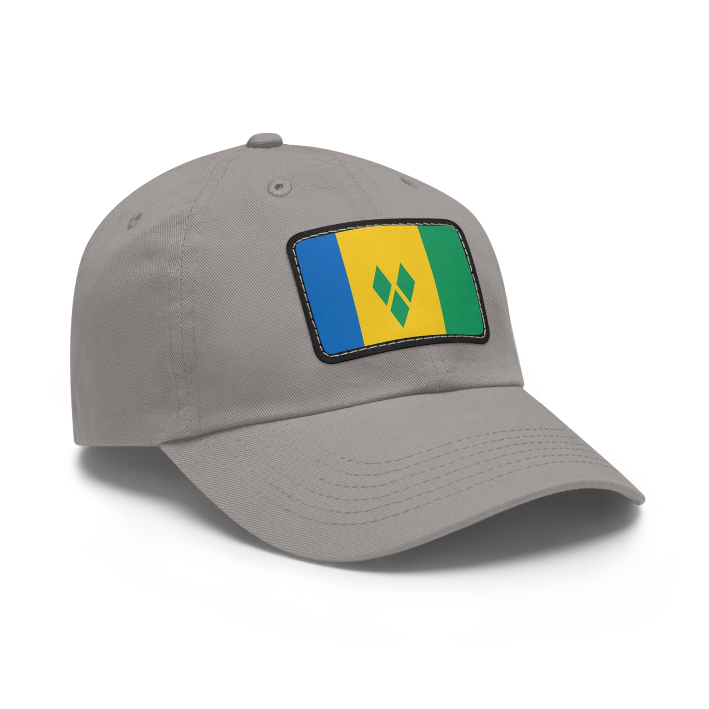 Flag Village Saint Vincent And The Grenadines Flag Hat Cap with Leather Patch