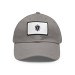 Flag Village Massachusetts State Flag Hat Leather Patch