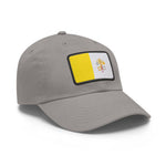 Flag Village Vatican Flag Hat Cap with Leather Patch