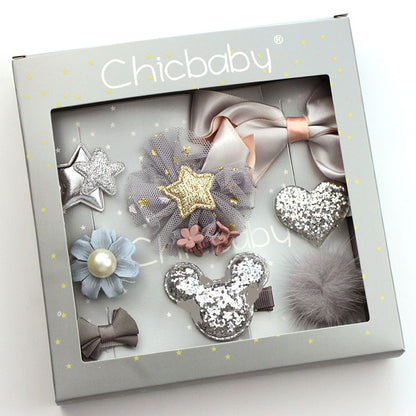 Flag Village Baby baby headwear set Christmas gift box