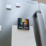 Flag Village IREAND Flag Sporting Porcelain Magnet, Square IRL0006