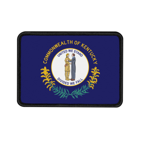 Flag Village Kentucky State Flag Embroidered Iron-On Patch