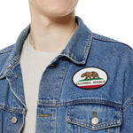 Flag Village California State Flag Embroidery Iron-On Patches