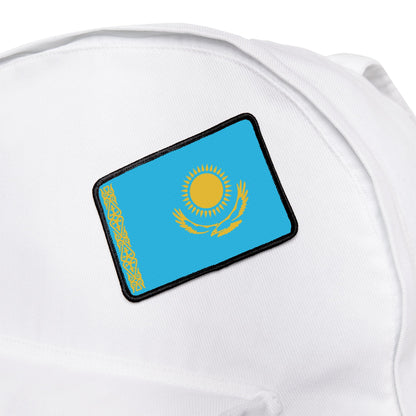 Flag Village Kazakhstan Flag Embroidery Iron-On Patches