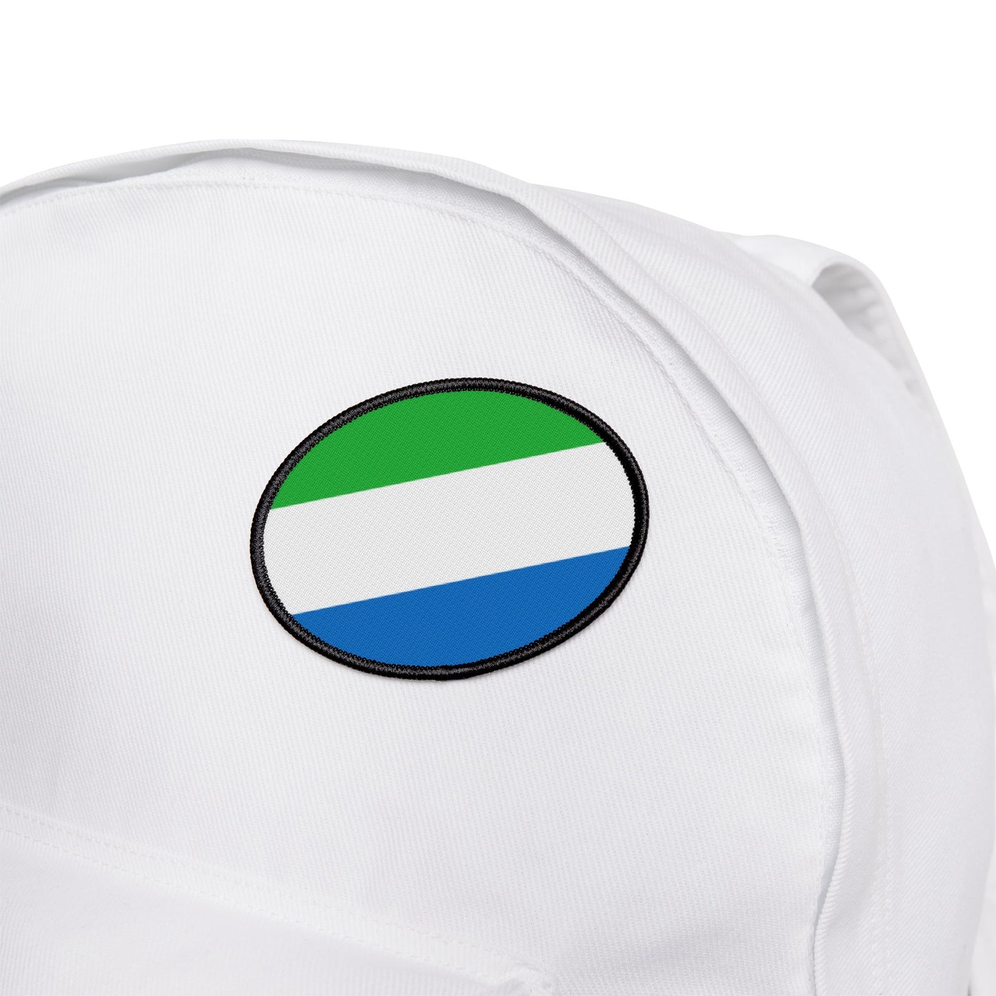 Flag Village Sierra Leone Flag Embroidery Iron-On Patches