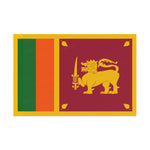 Flag Village Sri Lanka Flag 18" x 12" / 36" x 24" / 60" x 36"