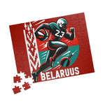 Flag Village Belarus Sporting Flag Jigsaw Puzzle