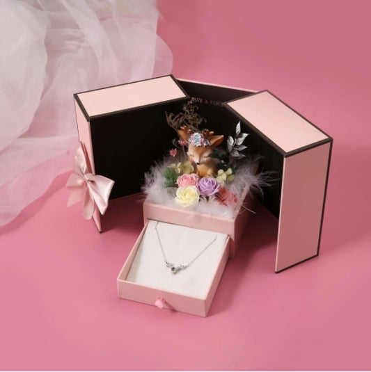 Flag Village Flower Gift Box Tanabata Valentine's Day Gift Packaging Box