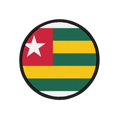 Flag Village Togo Flag Embroidery Iron-On Patches
