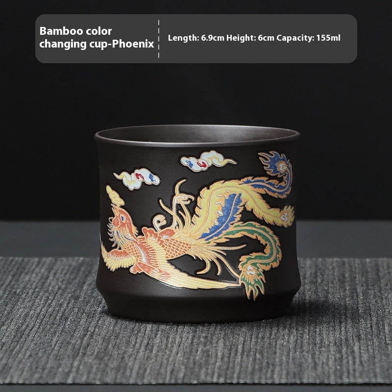 Flag Village Handmade Fengming Teapot Single Teapot Ceramic Household Tea Set Gift Box