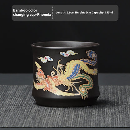 Flag Village Handmade Fengming Teapot Single Teapot Ceramic Household Tea Set Gift Box