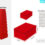 Flag Village Christmas Ten Piece Gift Box Set