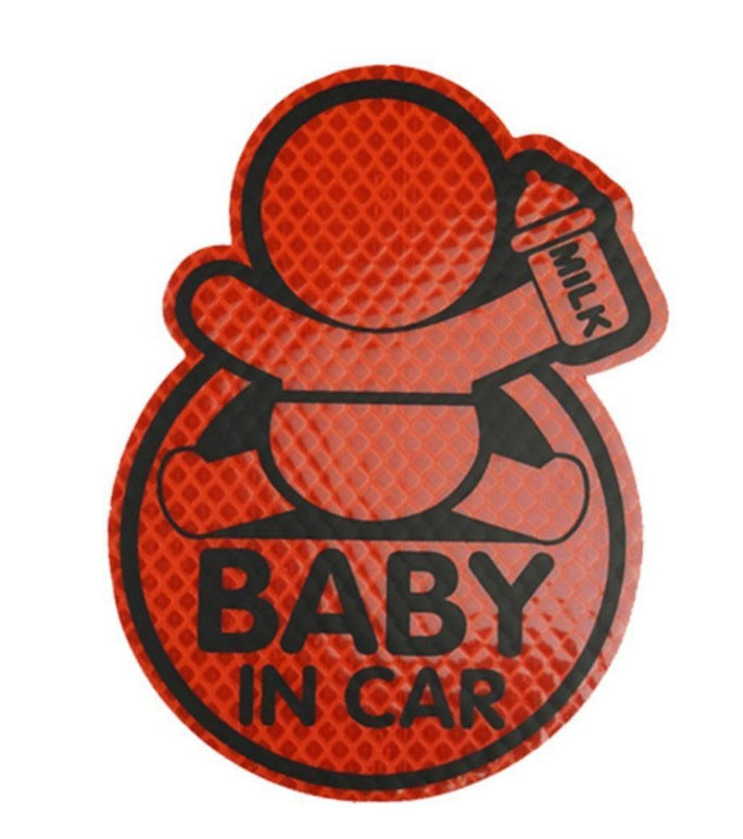 Flag Village Auto Tools Car Reflective Stickers Baby In Car Reflective Car Stickers Car Reflective Warning Stickers