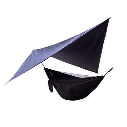 Flag Village Portable Camping Hammock With Mosquito Net And Awning
