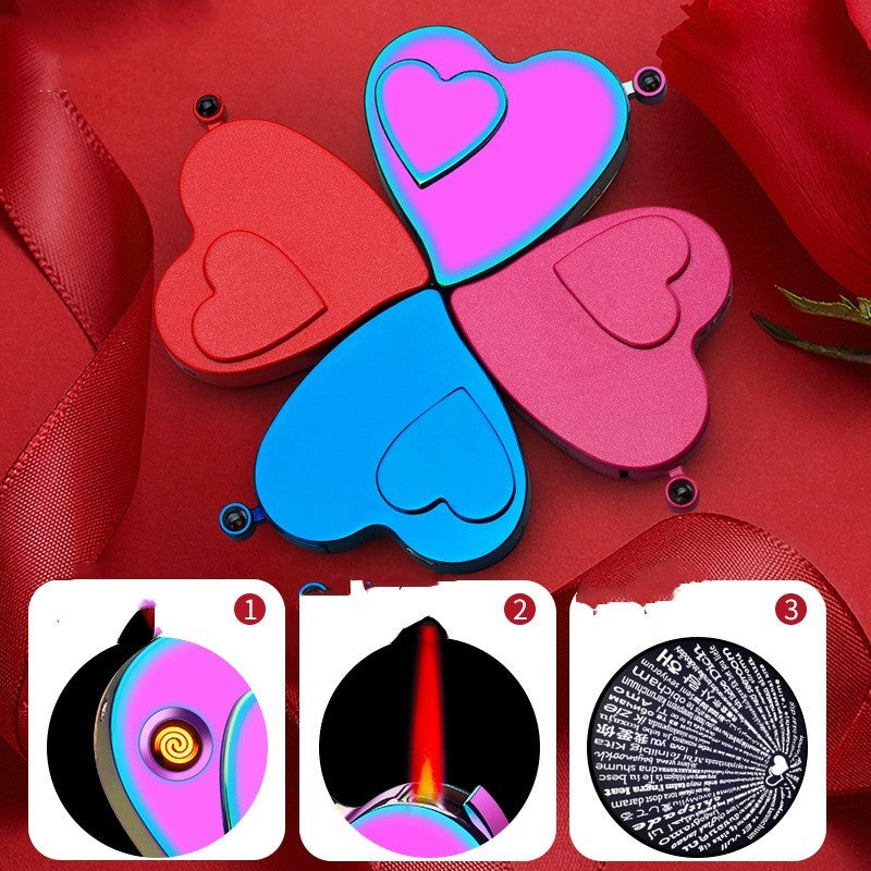 Flag Village Decorative Mini Portable Metal Candle Lighters Windproof Creative Personalized Gifts Lighter Women's Gifts