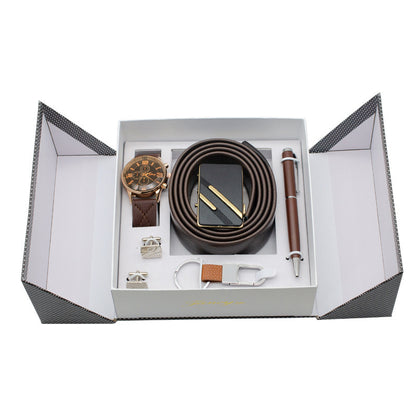 Flag Village Sunglasses Leather Belt Wallet Business Gifts Suit