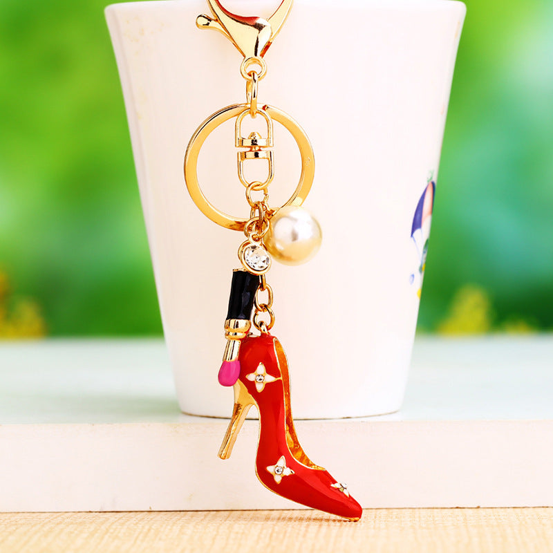 Flag Village Metal Key Chain Ring Business Gifts