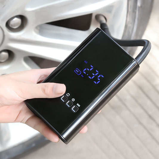 Flag Village Auto Tools Car Mini Portable Electric Smart Wireless Digital Inflator