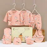 Flag Village Pure Cotton Baby Clothes Spring And Autumn Summer Children Gift Box Set