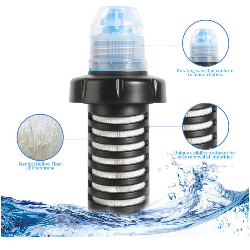 Flag Village Outdoor Portable Water Purifier Personal Filter