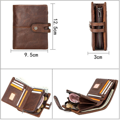 Flag Village Black Angel High-end Gift Box Fashion Short And Long Wallet