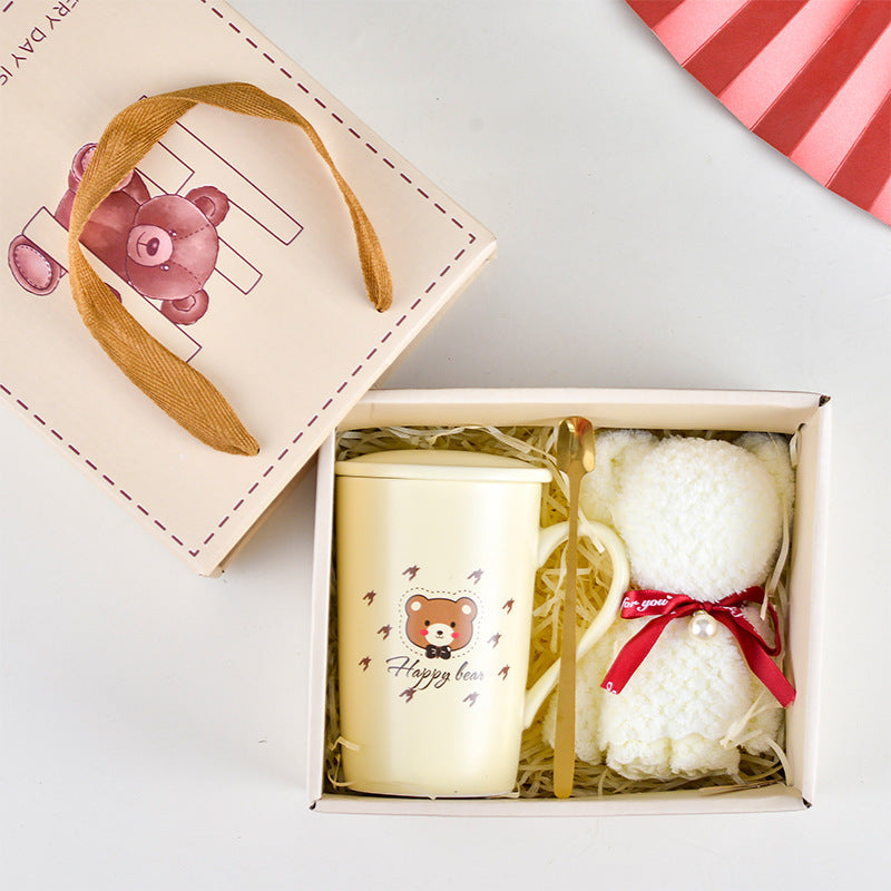 Flag Village Ceramic Cup Gift Box Opening Gift Activity Gift Wedding Favors