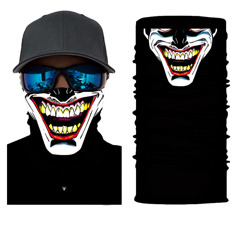 Flag Village Multifunctional Magic Headband Windproof Sunscreen Outdoor Cycling Mask
