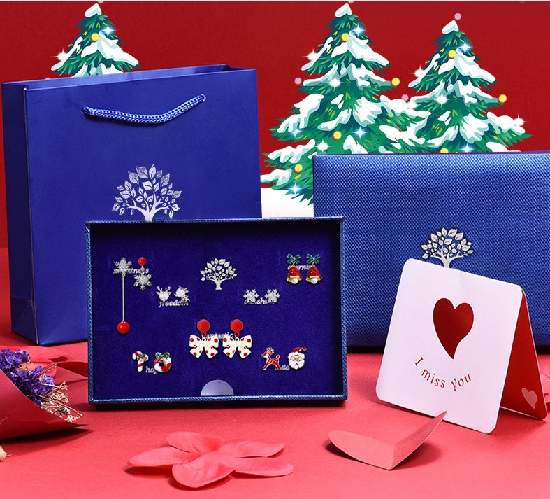 Flag Village Gift Box Set Fashion Temperament Bow