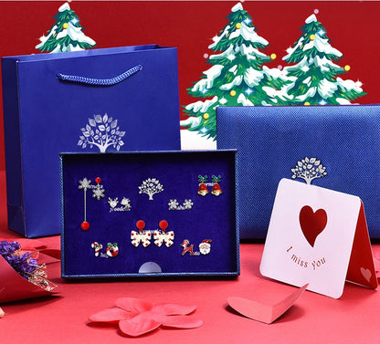 Flag Village Gift Box Set Fashion Temperament Bow