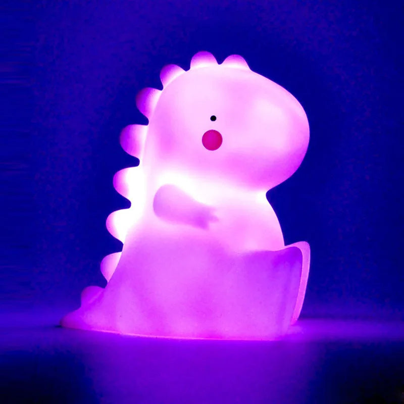 Flag Village Luminous Toys, Children's Room LED Lights, Bedside Lamp Decorations, Enamel New Creative Gifts