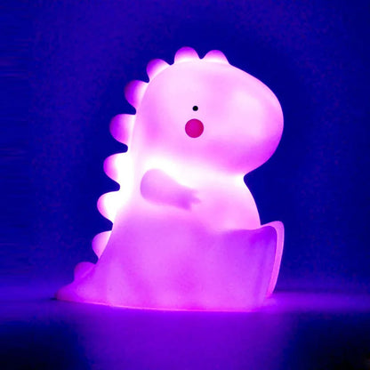 Flag Village Luminous Toys, Children's Room LED Lights, Bedside Lamp Decorations, Enamel New Creative Gifts