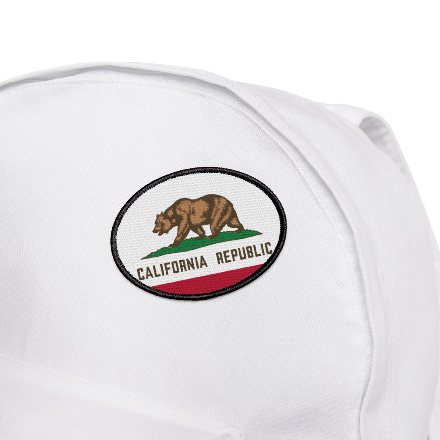 Flag Village California State Flag Embroidery Iron-On Patches