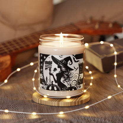 Flag Village Halloween Pretty Witch Scented Soy Candle, 9oz HW0046