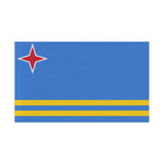 Flag Village Aruba Flag 18" x 12" / 36" x 24" / 60" x 36"