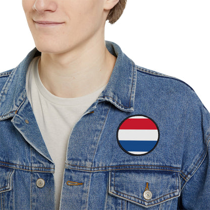 Flag Village Netherlands Flag Embroidery Iron-On Patches
