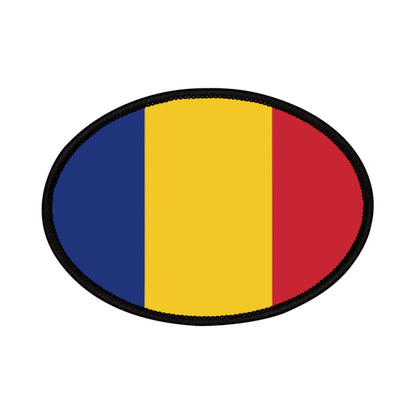 Flag Village Romania Flag Embroidery Iron-On Patches