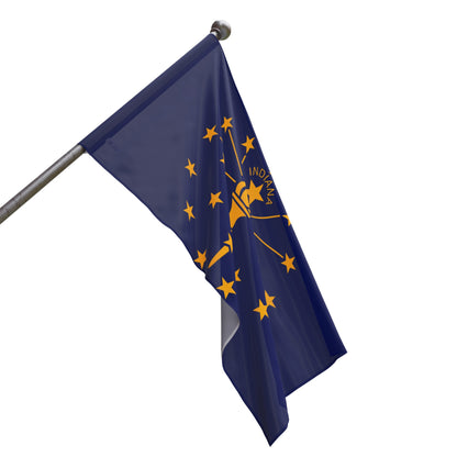 Flag Village USA Indiana State Flag 18" x 12" / 36" x 24" / 60" x 36"
