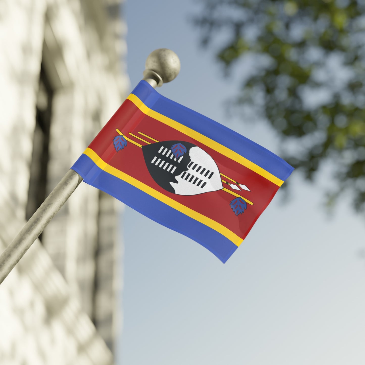 Flag Village Eswatini Flag 18" x 12" / 36" x 24" / 60" x 36"