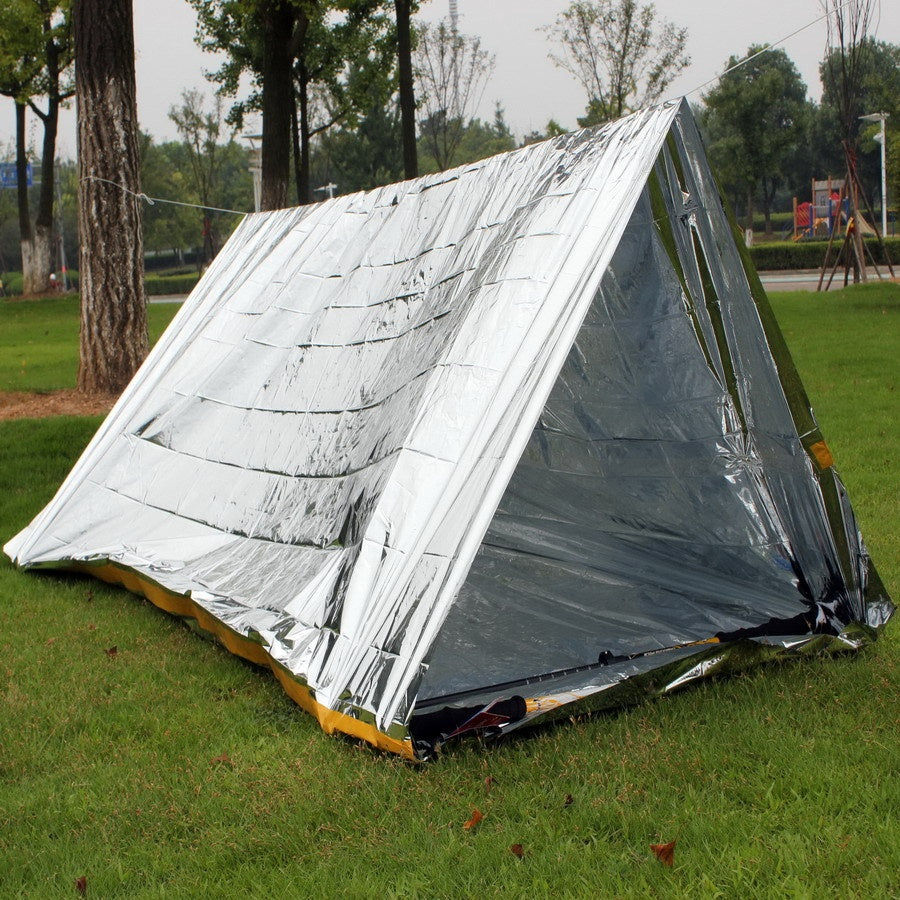 Flag Village Outdoor hiking tent emergency sleeping bag