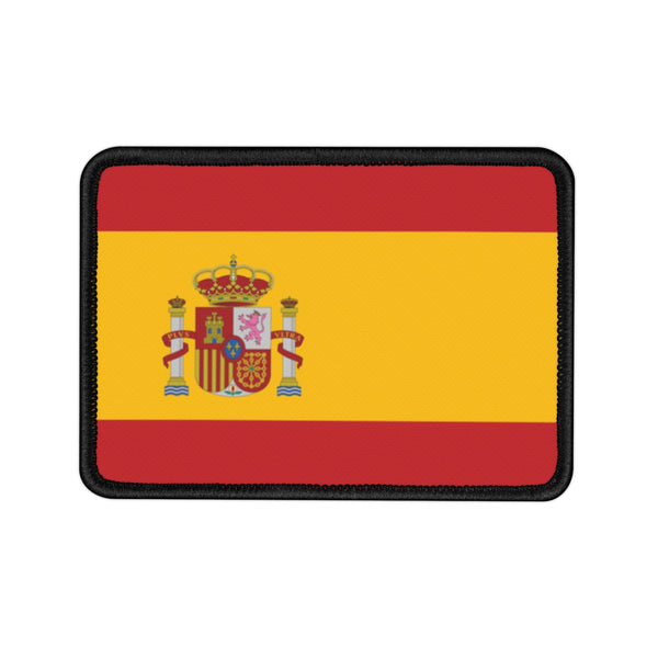 Flag Village Spain State Flag Embroidered Iron-On Patch