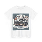 Flag Village USA Vintage Car Flag T-SHIRT Heavy Cotton Tee USA0018