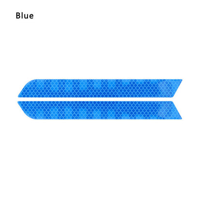 Flag Village Auto Tools Body Reflective Sticker Car Rear Bumper Reflective Film
