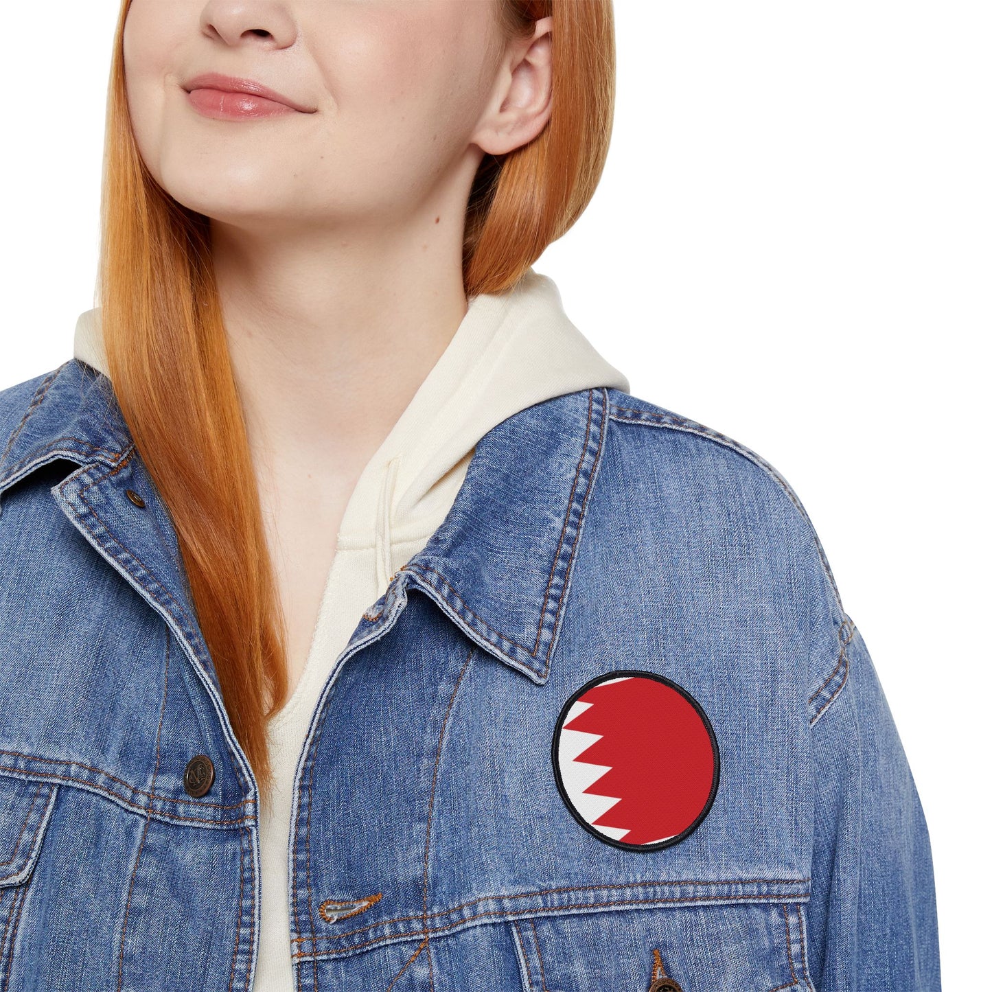 Flag Village Bahrain Flag Embroidery Iron-On Patches