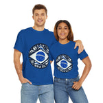 Flag Village Brazil Sporting Flag T-SHIRT Heavy Cotton Tee BRA0009