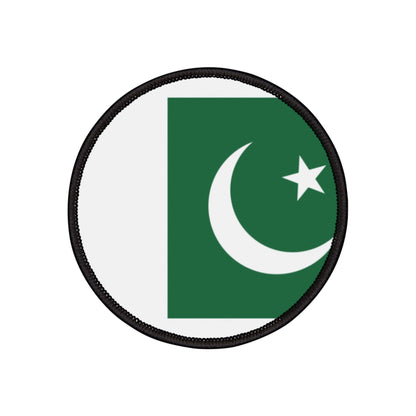 Flag Village Pakistan Flag Embroidery Iron-On Patches