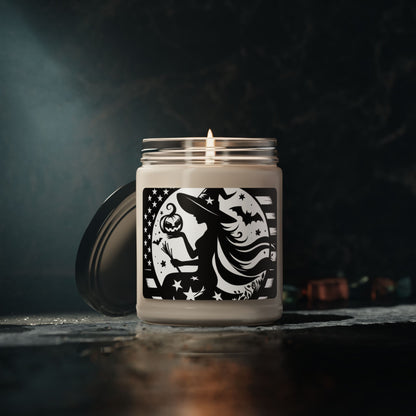 Flag Village Halloween Pretty Witch Scented Soy Candle, 9oz HW0040