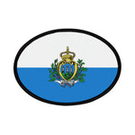 Flag Village San Marino Flag Embroidery Iron-On Patches